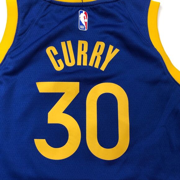 New Golden State Warriors Curry 30 Swingman Icon Edition Jersey Size XL Nike B4 - Picture 6 of 6
